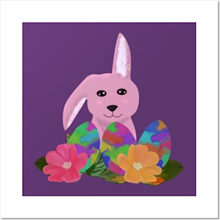 Easter bunny Posters and Art